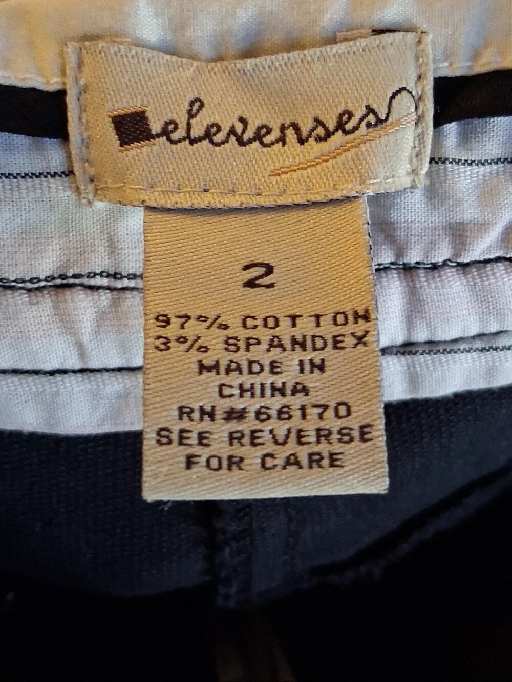 NWOT Anthropologie Elevenses Black Ribbed Extra Wide Flare Suspender Pant SZ 2